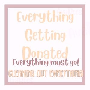 Everything has to go!!